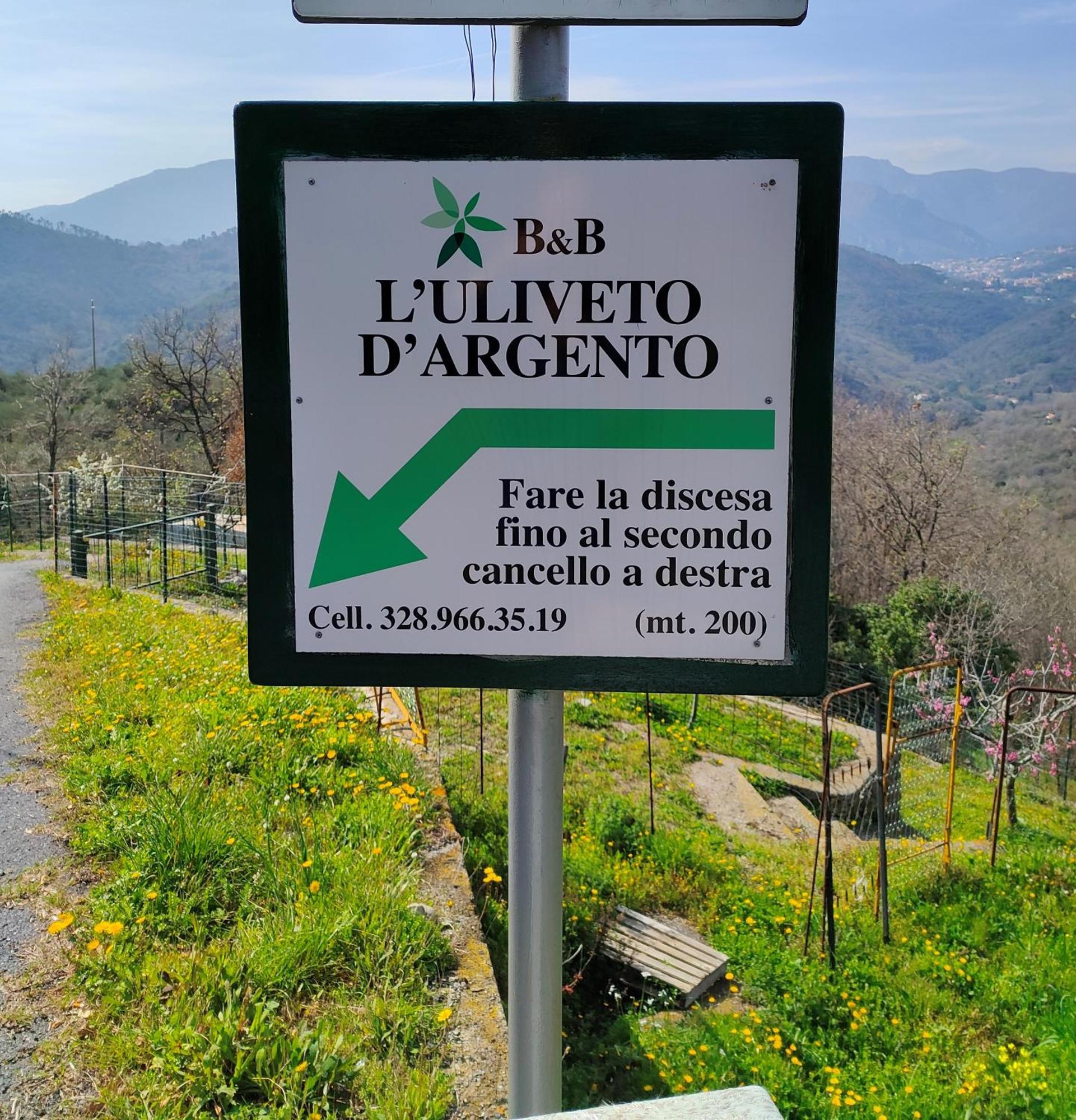 Bed and Breakfast L'Uliveto D'Argento Finale Ligure Exteriér fotografie